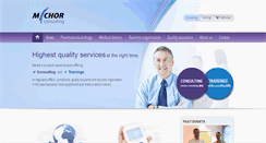 Desktop Screenshot of michor-consulting.eu